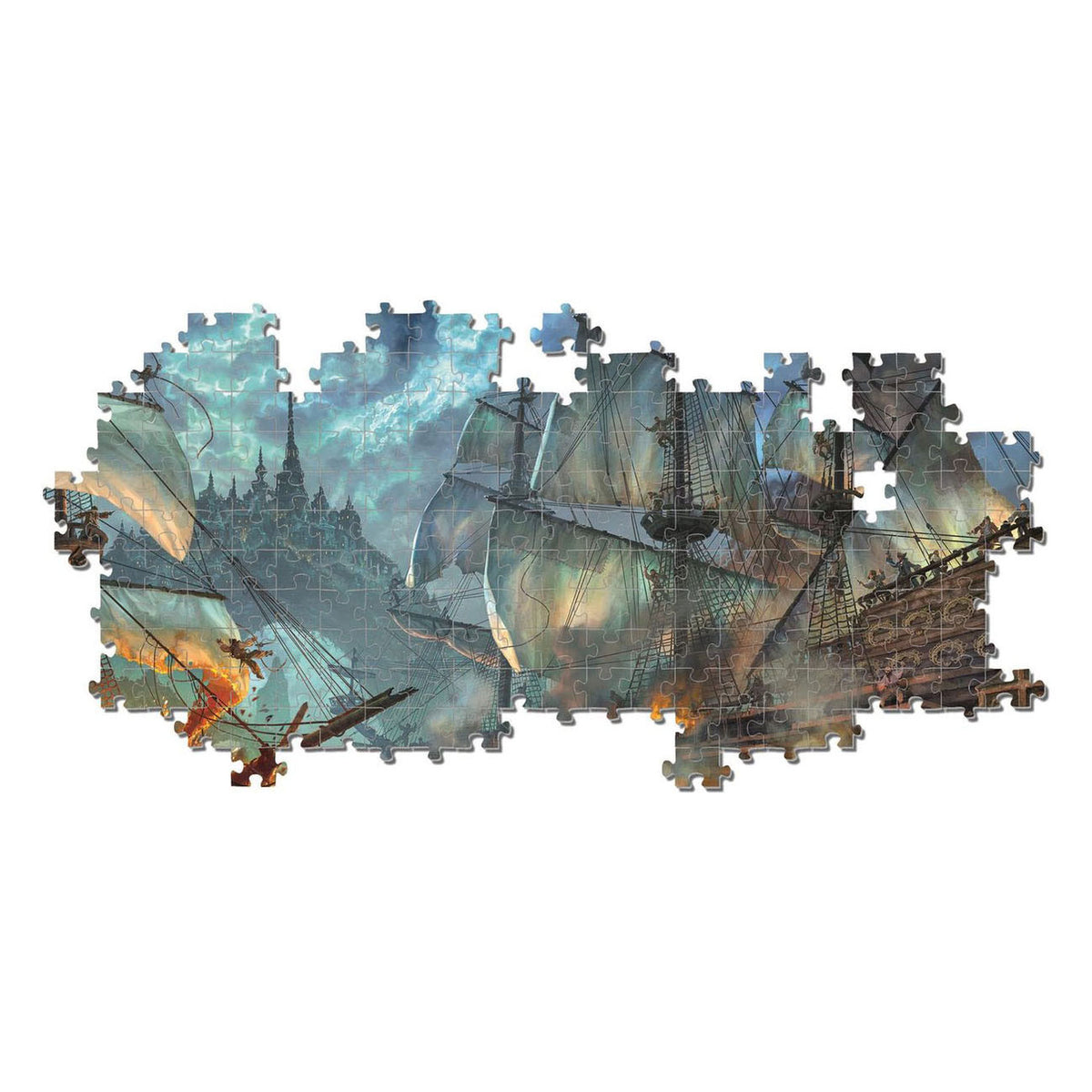 Clementoni - Puzzle - 6000 Teile - Seeschlacht - Puzzle für Erwachsene