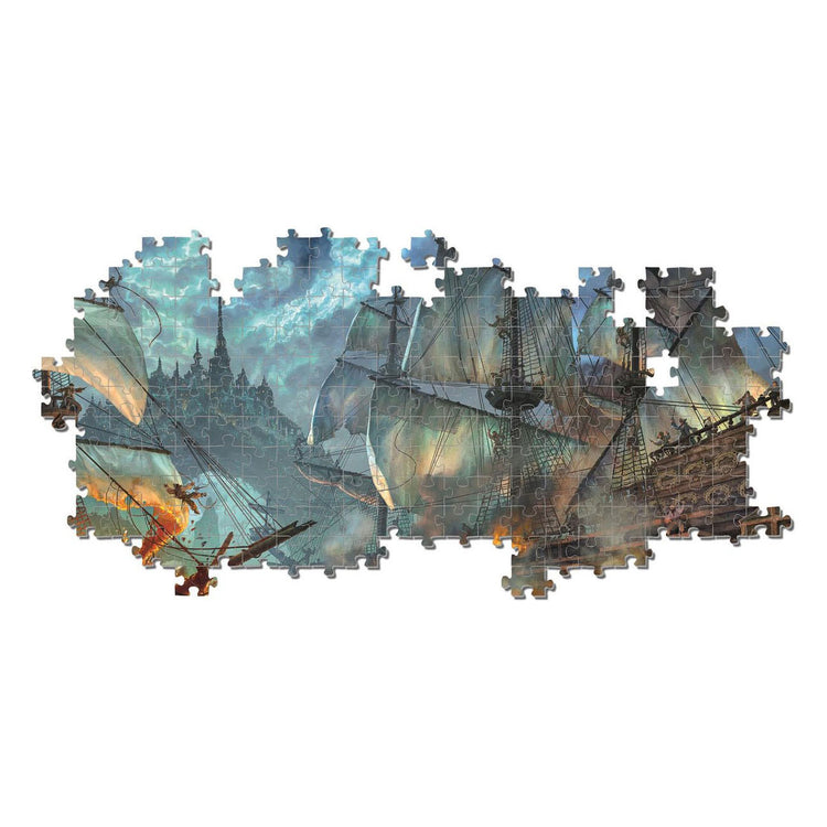 Clementoni - Puzzle - 6000 Teile - Seeschlacht - Puzzle für Erwachsene