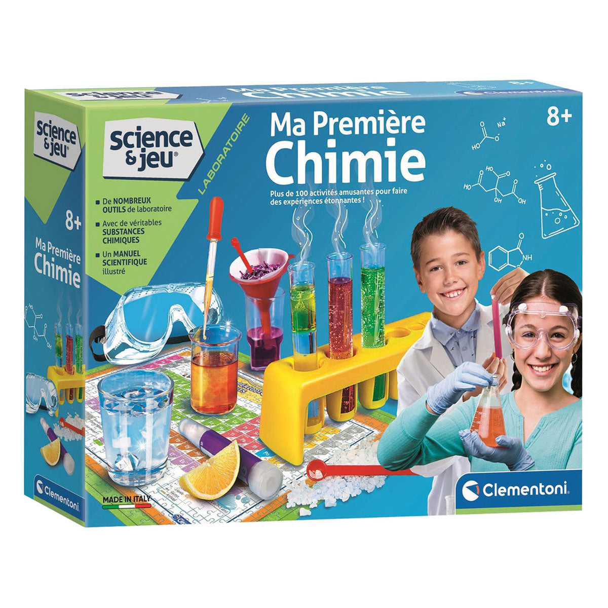 Clementoni-Wissenschaftsspiel – meine erste Chemiebox