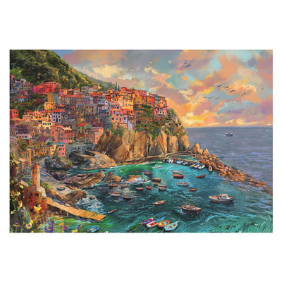 Clementoni-Puzzle bemaltes Manarola – 2000 Teile.