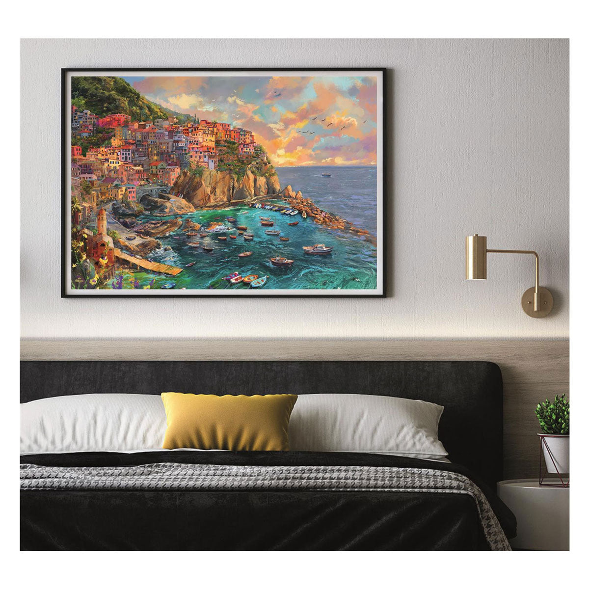 Clementoni-Puzzle bemaltes Manarola – 2000 Teile.