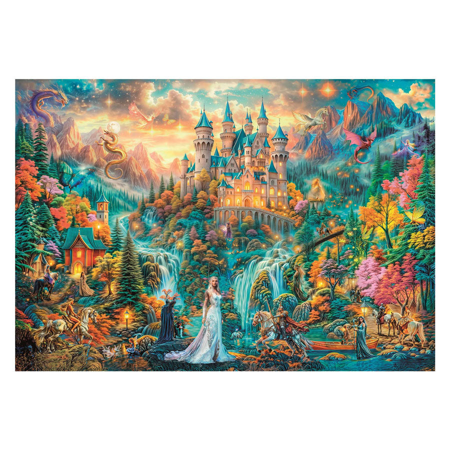 Clementoni Puzzle Legends of the Hidden Realm 2000 Teile Erwachsene.