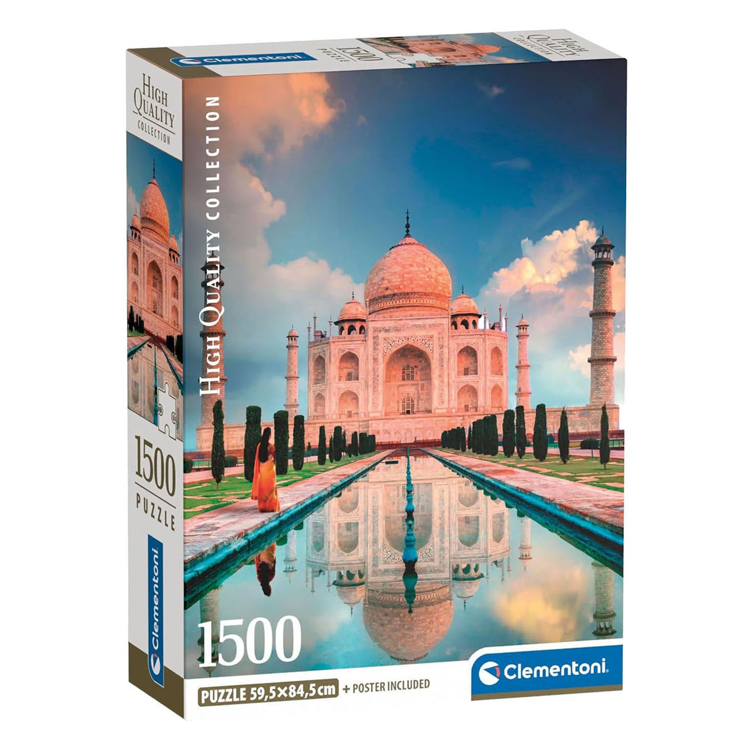 Clementoni Puzzle Taj Mahal – 1500 Teile.