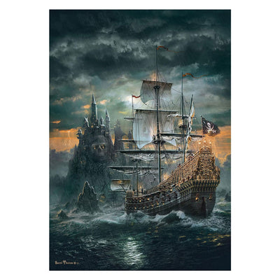Clementoni – Puzzle – 1500 Teile – Piratenschiff – Puzzle für Erwachsene