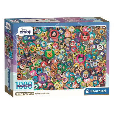 Clementoni – Puzzle – 1000 Teile – klassische Charaktere – Puzzle für Erwachsene – Sonderserienlizenz