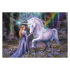 Clementoni-Puzzle Anne Stokes Bluebell-Holz – 1500 Teile.