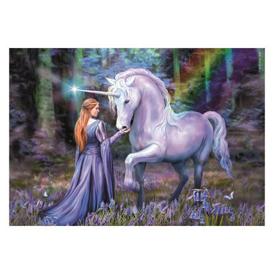Clementoni-Puzzle Anne Stokes Bluebell-Holz – 1500 Teile.