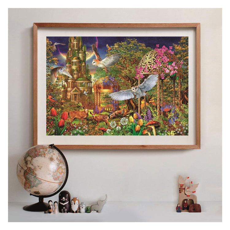 Clementoni – Puzzle – 1500 Teile – Wald-Fantasiegarten – Puzzle für Erwachsene – hochwertige Sammlung