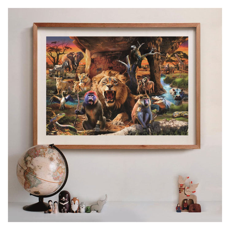 Clementoni – Puzzle – 1500 Teile – Tiere Kompaktbox 2024 – Puzzle für Erwachsene