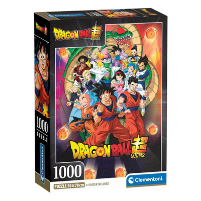 Clementoni-Puzzle Dragonball-Portrait – 1000 Teile.