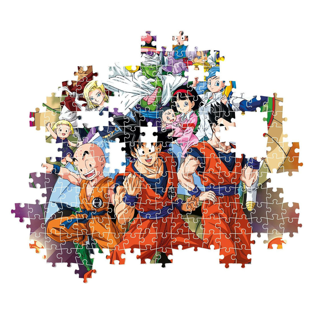 Clementoni-Puzzle Dragonball-Portrait – 1000 Teile.