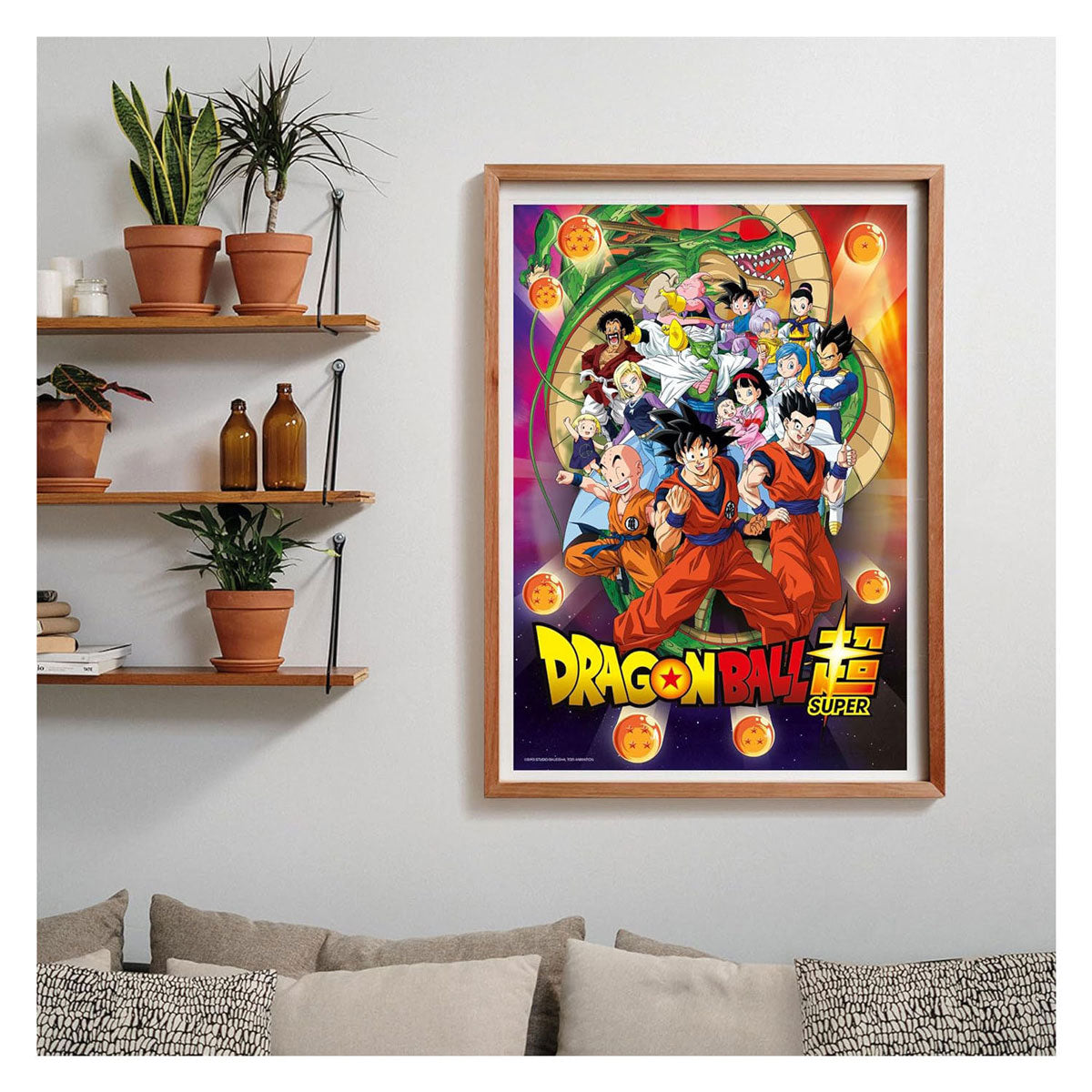 Clementoni-Puzzle Dragonball-Portrait – 1000 Teile.