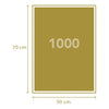Clementoni-Puzzle Dragonball-Portrait – 1000 Teile.