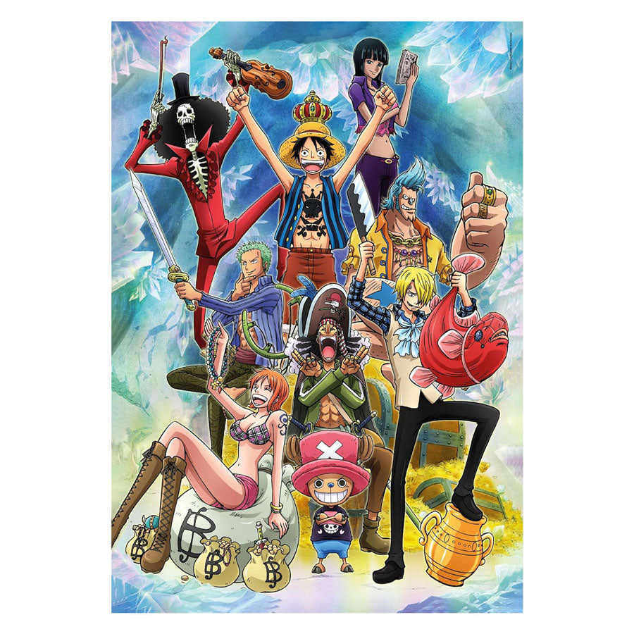 Clementoni – Puzzle – 1000 Teile – One Piece – Anime – hochwertige Serie
