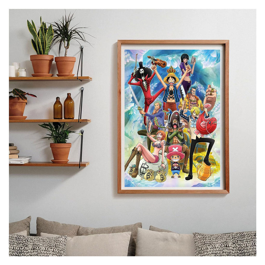 Clementoni – Puzzle – 1000 Teile – One Piece – Anime – hochwertige Serie