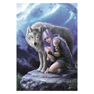 Clementoni – Puzzle – 1000 Teile – Anne Stokes Beschützer – Puzzle für Erwachsene