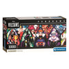 Clementoni Puzzle Disney Bösewichte Panorama - 1000 Teile.
