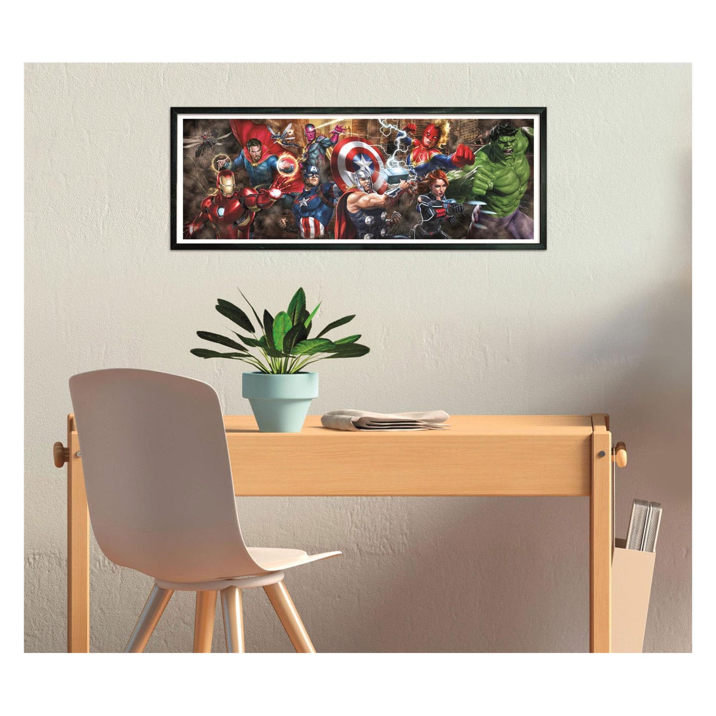 Clementoni Puzzle Marvel Panorama - 1000 Teile.