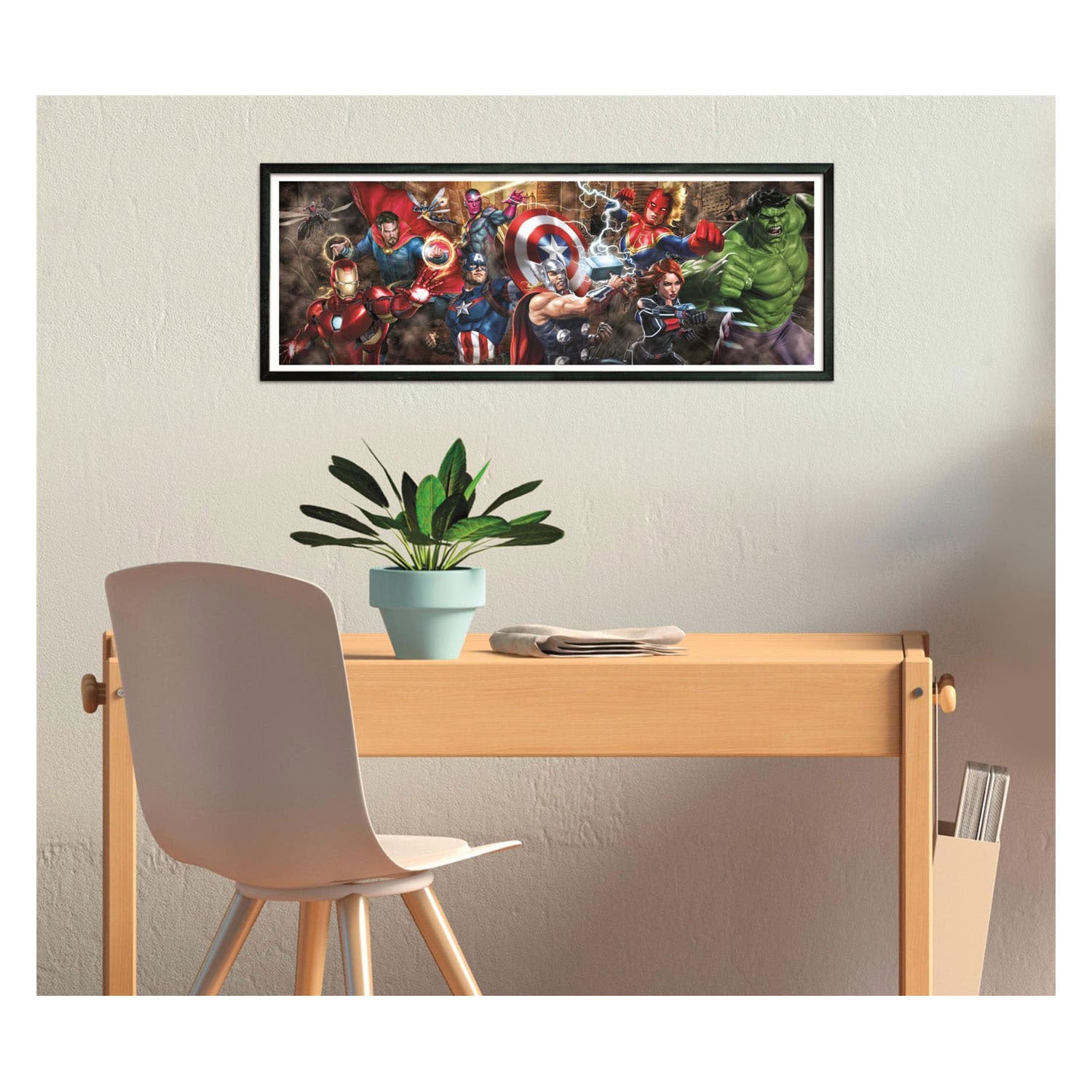 Clementoni Puzzle Marvel Panorama - 1000 Teile.