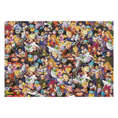 Clementoni - Puzzle - 1000 Teile - Dragon Ball Super - Impossible - mit Poster - ab 14 Jahren