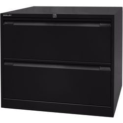 Aktenschrank Bisley df2633 schwarz 2 Schubladen
