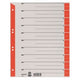 Leitz Tabs 230 g m² rot