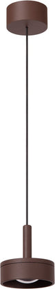 Lucide Lenz - Hängelampe Innen-Außen - ø 11 cm - LED - 1x8w 2700k - IP54 - Rostbraun | wesentlich