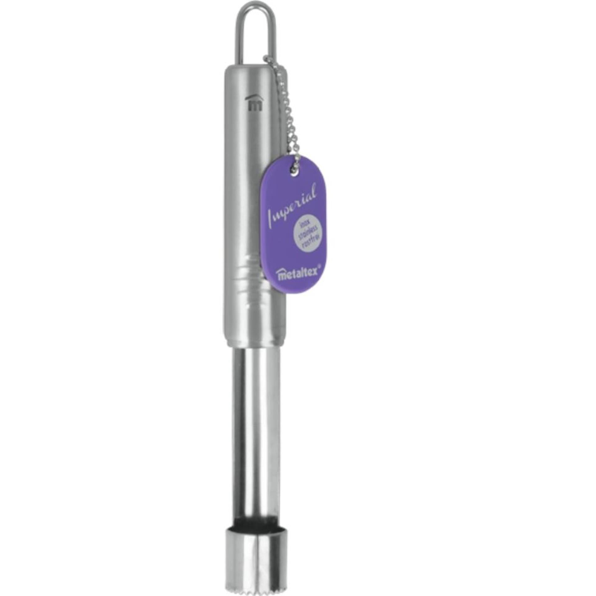Metaltex Imperial Apfelentkerner aus Edelstahl, 20,5 cm