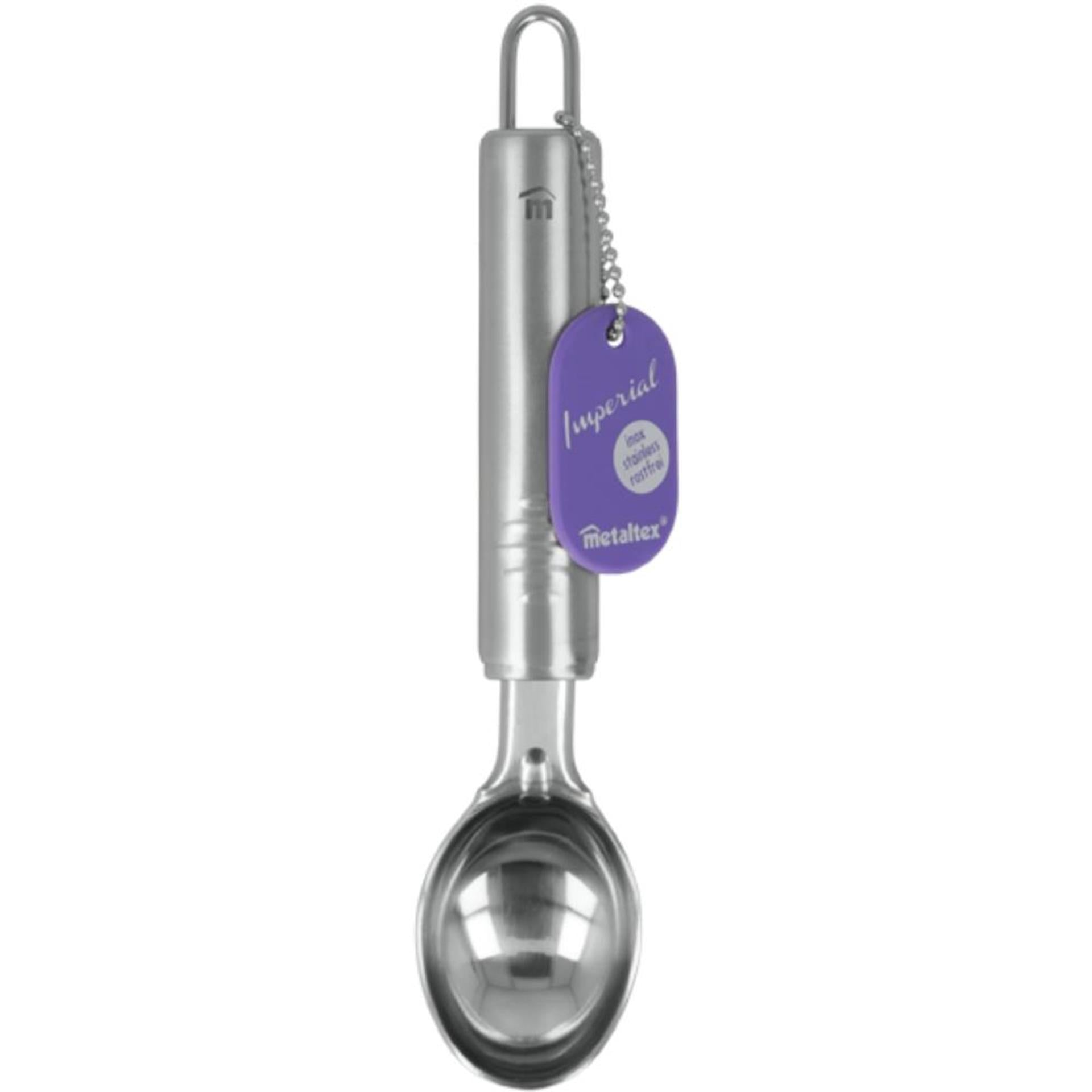 Metaltex Imperial Eislöffel Edelstahl 19,5cm