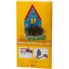 Creativ Company Brunnenkressebehälter mit Figur, Haus, H: 20 cm, weiß, 6er Set 1 Box