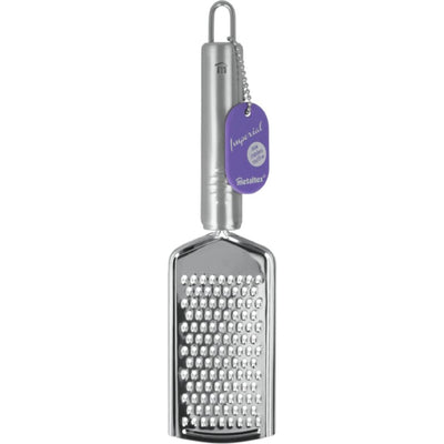 Metaltex Imperial kleine Reibe aus Edelstahl 24 cm