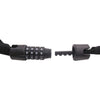 Kettenschloss mit Code Edge Web Racer 90cm - schwarz