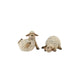 Figur Schaf beige klein 14x11,5x7,5cm