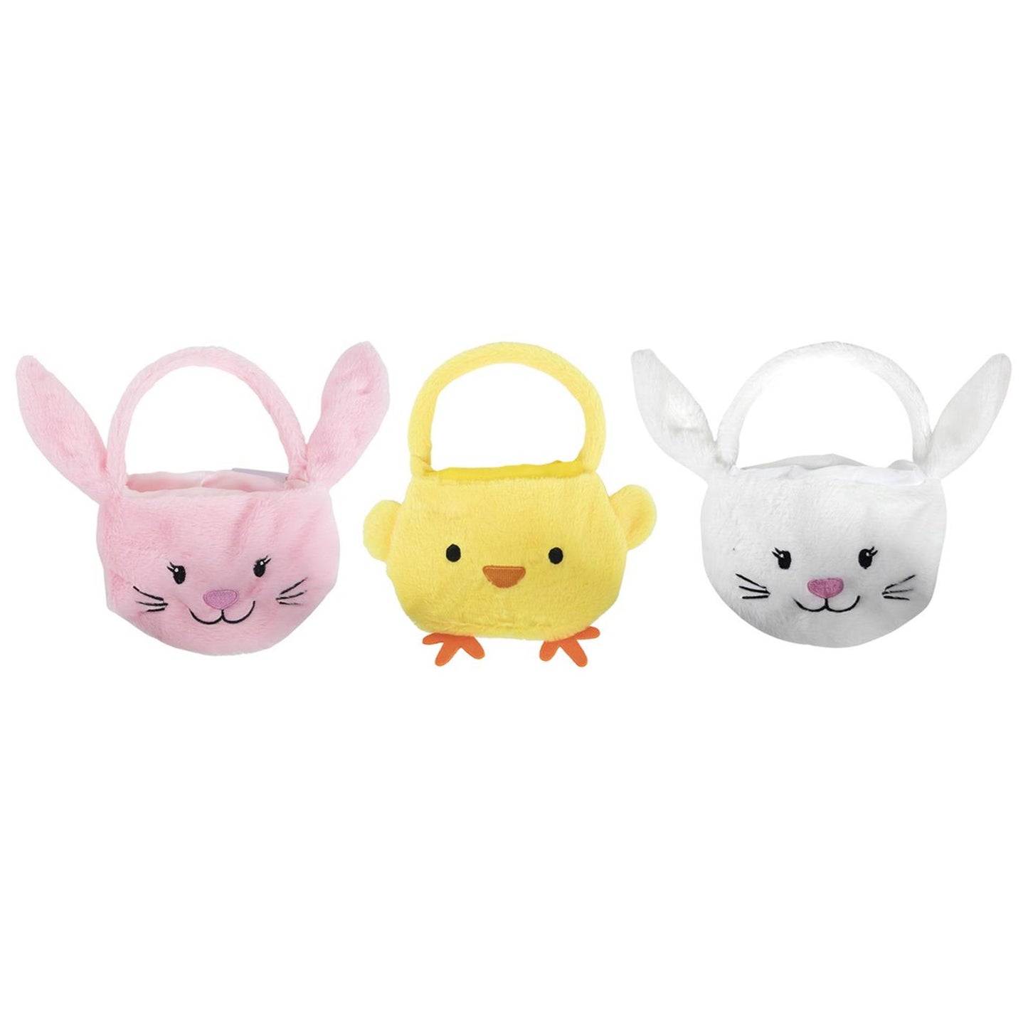 Korb Osterfilz Teddy 15x22cm