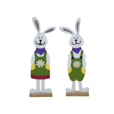 Svenska Living Fensterdeko Filz Osterhase 61cm