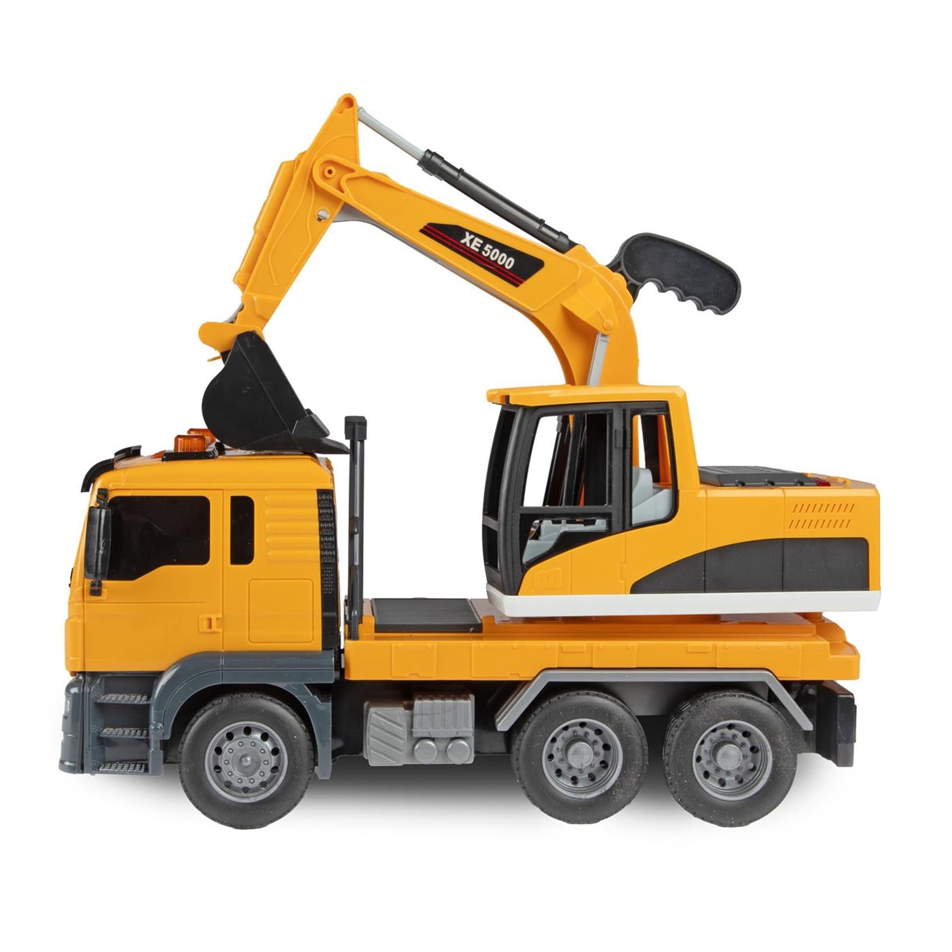 Toi-toys Vehicool Bagger mit Licht und Ton – 25 cm