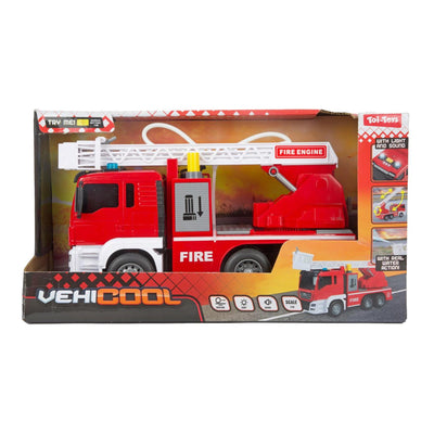 Toi-toys vehicool Feuerwehr-Leiterwagen – 28 cm