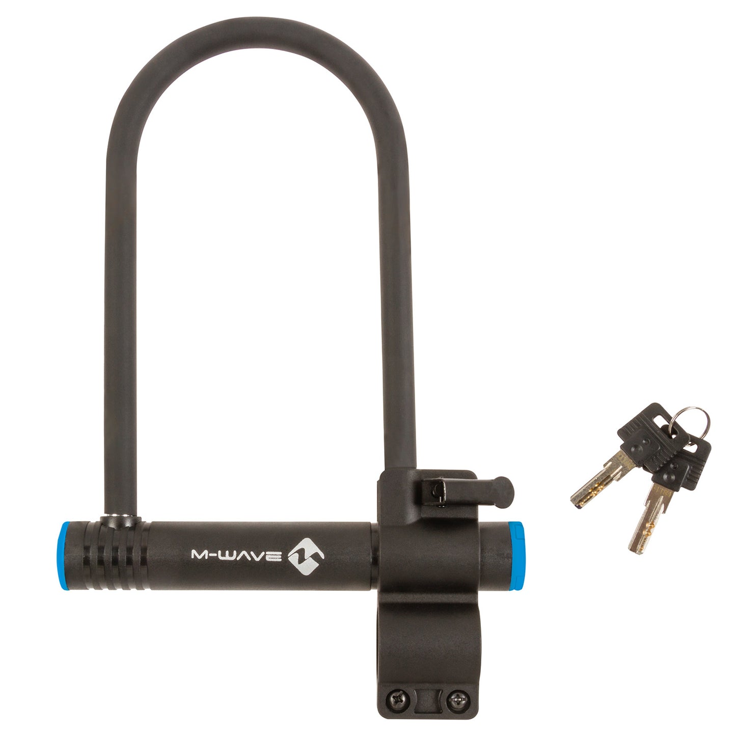 M-Wave U-Lock B245 Fahrradschloss – 256 mm – Schwarz