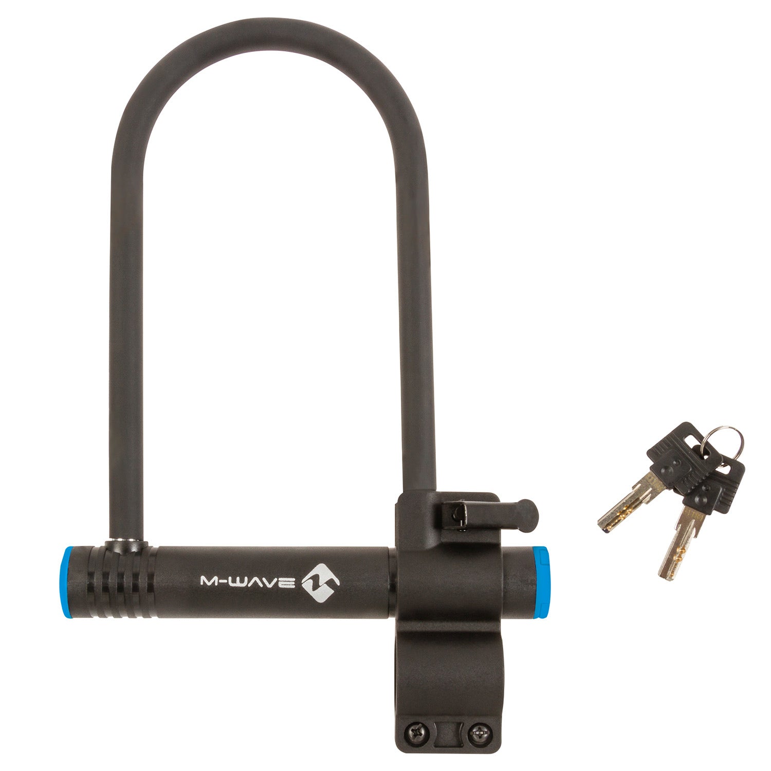 M-Wave U-Lock B245 Fahrradschloss – 256 mm – Schwarz