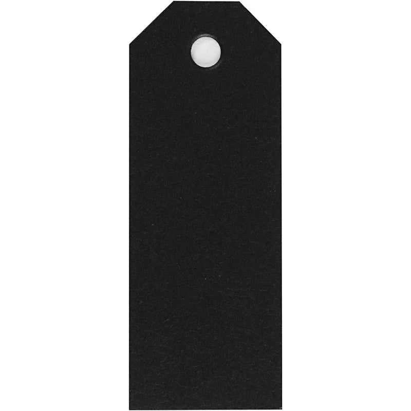 Creativ Company Manilla Labels Black, 20st.