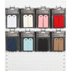 Creativ Company Manila-Etiketten, Größe 3x8 cm, 220 g, verschiedene Farben, 8x10 Box 1 Box