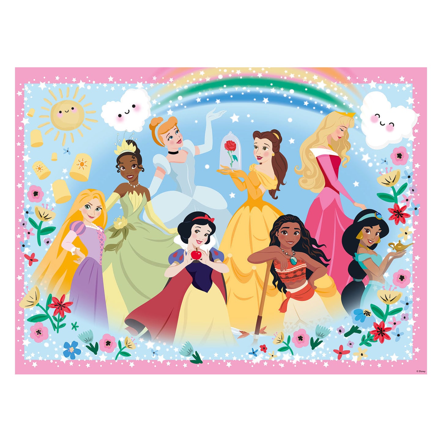 Ravensburger Prinzessin Glitter -Puzzle, 100.. Xxl