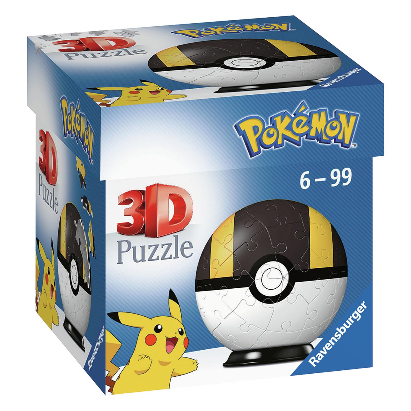 Ravensburger - Pokémon Ultra Ball 3D -Puzzle 54 Teile