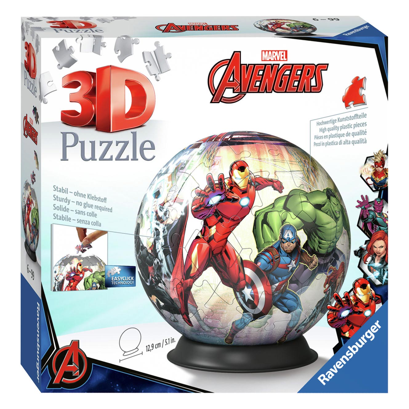 Ravensburger - Marvel Avengers 3D -Puzzle 72st.