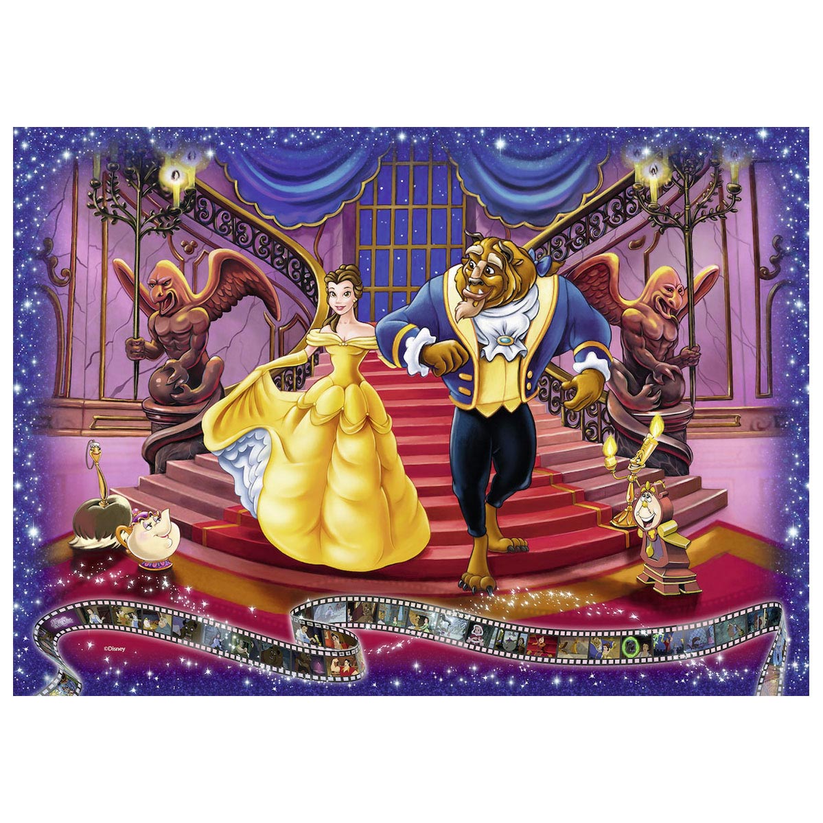 Disney Die Schöne und das Biest Collection Edition, 1000Stück.