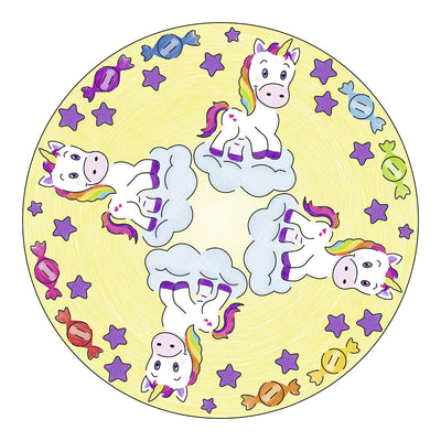 Mandala-Designer 2in1 - Einhorn