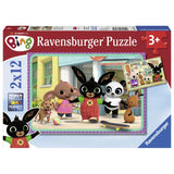 Ravensburger - Puzzle 2x12 Stücke - afbeelding 1