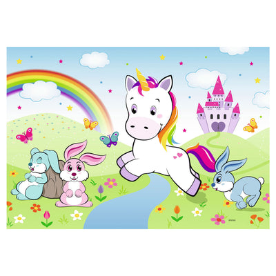 Ravensburger - märchenhaftes Einhorn -Puzzle 2x24 Teile