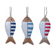 Cosydecor Fischhänger Holz 16x6x2cm
