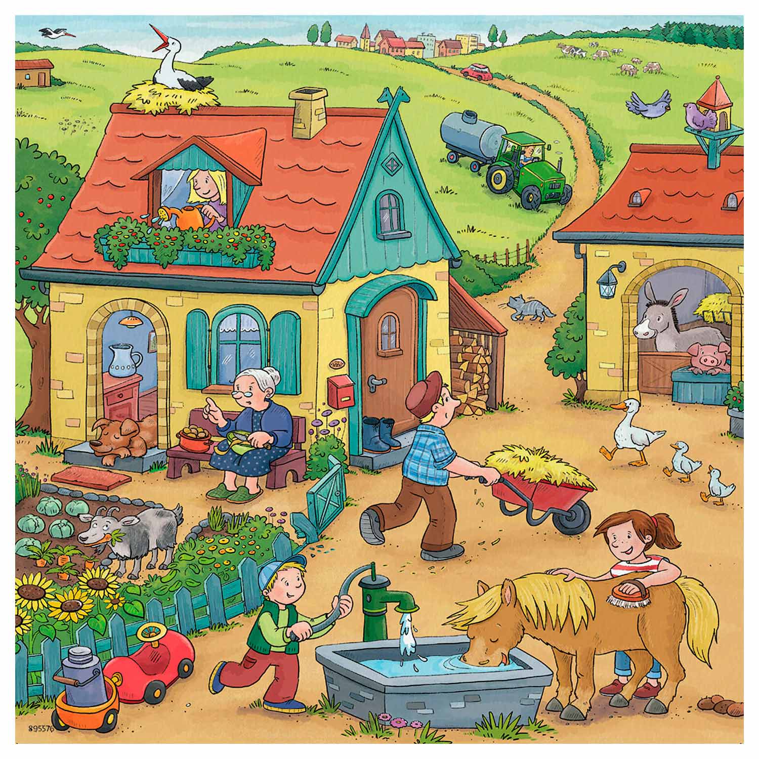 Ravensburger - Auf der Farm 3x49st.